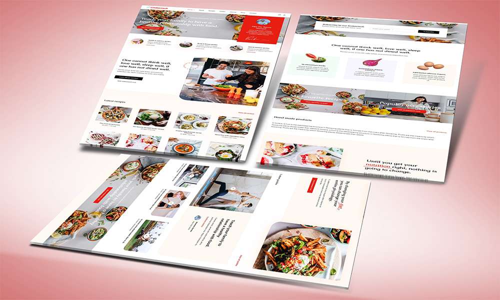 Food & Restaurants Website Design