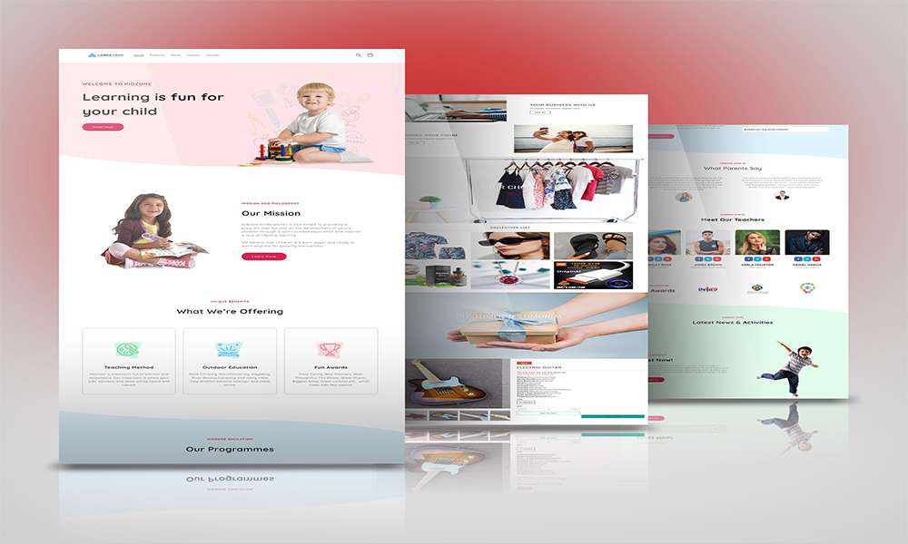 Shopify Landing Page design